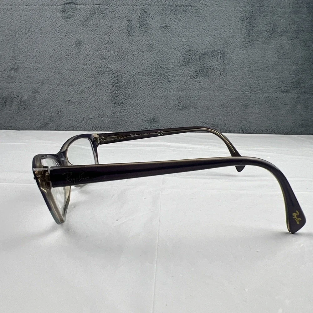 Ray-Ban RB5256 5107 Eyeglasses Translucent Purple Flex Hinge 52-16-135 FRAMES